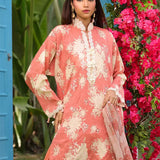 LUXURY CAMBRIC EMBROIDERED SUIT