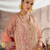 3PC Unstitched Festive Embroidered Suit (JI008)