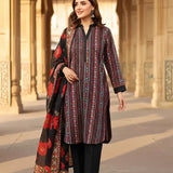 3PC Unstitched Printed Cambric Suit (SSW6U3P390)