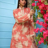 LUXURY CAMBRIC EMBROIDERED SUIT