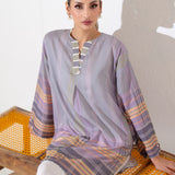 1PC STITCHED CAMBRIC PRINTED SHIRT