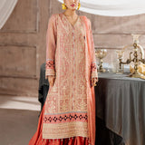 3PC Unstitched Festive Embroidered Suit (JI008)