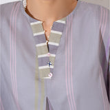 1PC STITCHED CAMBRIC PRINTED SHIRT