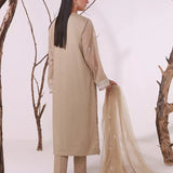 MONOCHROME EMBROIDERED LAWN SUIT