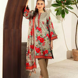 3PC Unstitched Doria Cambric Printed Suit (P289)