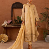 3PC Stitched Staple Dyed Embroidered Suit (SPL3PELP098)