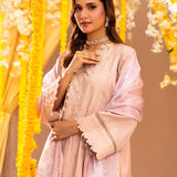 3PC Stitched Festive Embroidered Suit (No054)