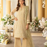 3PC Unstitched Festive Embroidered Suit (SUNW7NO090)