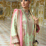 3PC FESTIVE FORMAL EMBROIDERED SUIT (JI003)