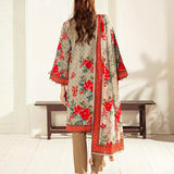 3PC Unstitched Doria Cambric Printed Suit (P289)