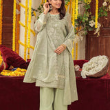 3PC Unstitched Festive Embroidered Suit (SUNS7JI066)
