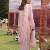 3PC STITCHED FESTIVE CHIFFON EMBROIDERED SUIT