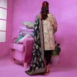 3pc Unstitched - Printed Lawn Suit