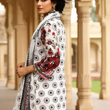 3PC Unstitched Printed Cambric Suit (SSW6U3P391)