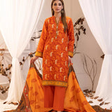 3PC UNSTITCHED LUXURY KHADDAR EMBROIDERED SUIT