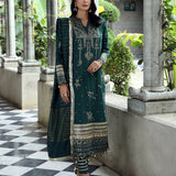 FESTIVE FORMAL CHIFFON EMBROIDERED SUIT