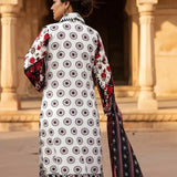 3PC Unstitched Printed Cambric Suit (SSW6U3P391)