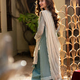 3PC Unstitched Festive Embroidered Suit (JI043)