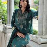 FESTIVE FORMAL CHIFFON EMBROIDERED SUIT