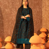 3PC Unstitched Festive Embroidered Suit (SUNS7JI067)