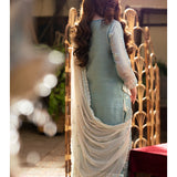 3PC Unstitched Festive Embroidered Suit (JI043)