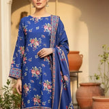 3PC Unstitched Khaddar Printed Suit (SUNS7ASI516)