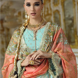 3PC FESTIVE FORMAL EMBROIDERED SUIT (JI005)