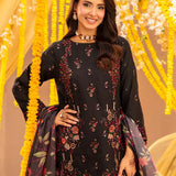 3PC Stitched Festive Embroidered Suit (NO055)