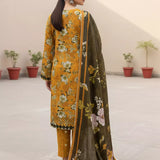 3PC Unstitched Khaddar Printed Suit (SUNS7ASI512)