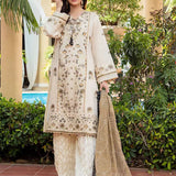 3PC Unstitched Festive Embroidered Suit (SUNW7NO089)