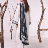 MONOCHROME EMBROIDERED LAWN SUIT (ABW020)