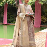 3PC STITCHED FESTIVE Stitched EMBROIDERED SUIT
