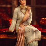 3PC FESTIVE FORMAL EMBROIDERED SUIT (LA23NO15)