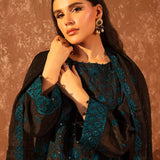 3PC Unstitched Festive Embroidered Suit (SUNS7JI067)