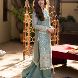 3PC Unstitched Festive Embroidered Suit (JI043)