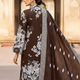 3PC Unstitched Printed Cambric Suit (SSW6U3P400)