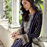 FESTIVE FORMAL CHIFFON EMBROIDERED SUIT