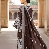 3PC Unstitched Printed Cambric Suit (SSW6U3P400)