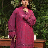 CHIKANKARI CAMBRIC EMBROIDERED SUIT