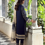 FESTIVE FORMAL CHIFFON EMBROIDERED SUIT