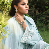 CHIKANKARI CAMBRIC EMBROIDERED SUIT (CK004)