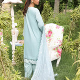 CHIKANKARI CAMBRIC EMBROIDERED SUIT (CK004)