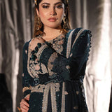 3PC LUXURY FORMAL EMBROIDERED SUIT (LSRO009)