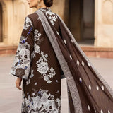 3PC Unstitched Printed Cambric Suit (SSW6U3P400)