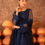 3PC Unstitched Festive Embroidered Suit (SUNS7JI069)