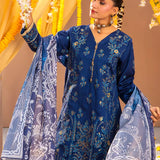 3PC Stitched Festive Embroidered Suit (No056)