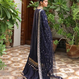 3PC STITCHED FESTIVE EMBROIDERED SUIT