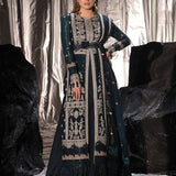 3PC LUXURY FORMAL EMBROIDERED SUIT (LSRO009)