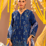 3PC Stitched Festive Embroidered Suit (No056)