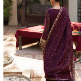 3PC Unstitched Festive Embroidered Suit (JI040)